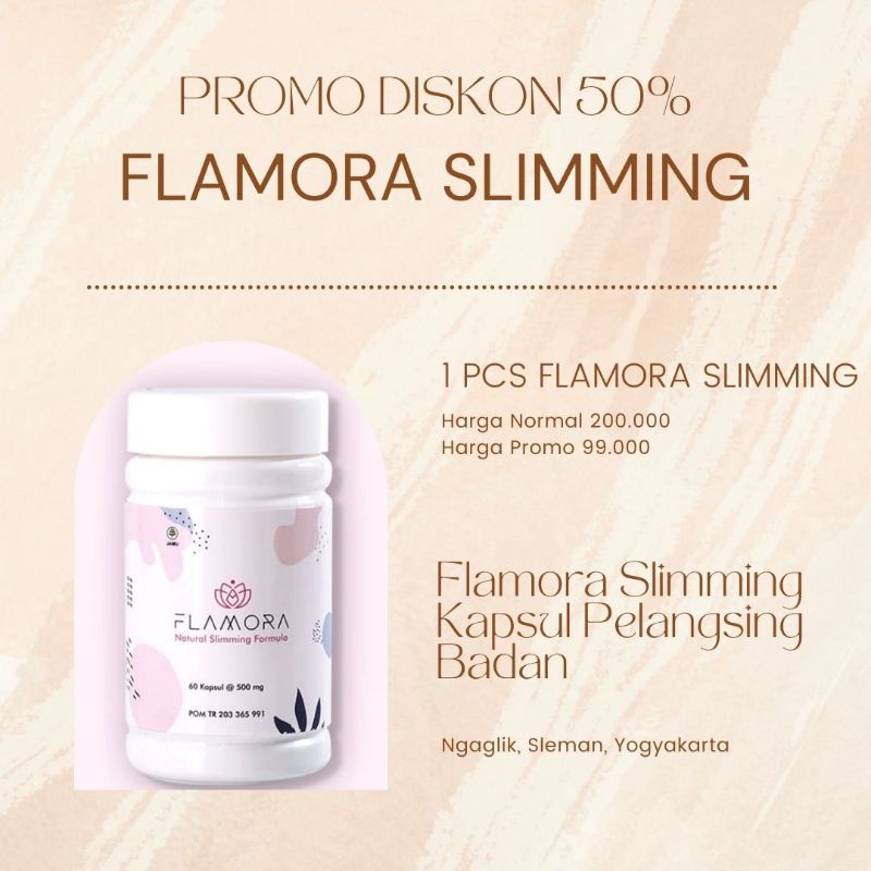Pelangsing Badan Cepat dan Ampuh Flamora Slimming