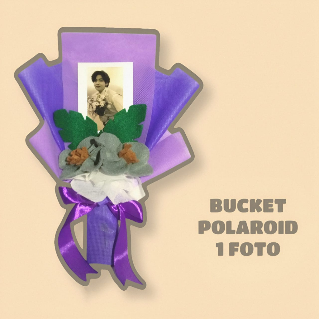 Buket Polaroid mini / bucket foto nct bts treasure mini / buket bucket polaroid kpop bts treasure nc