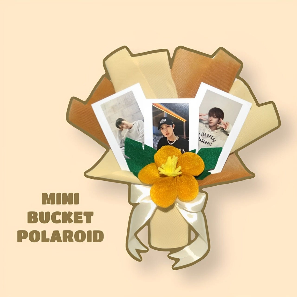 Buket NCT BTS / Buket Foto NCT BTS / Fankit NCT BTS / Buket foto costum / Buket bucket foto polaroid