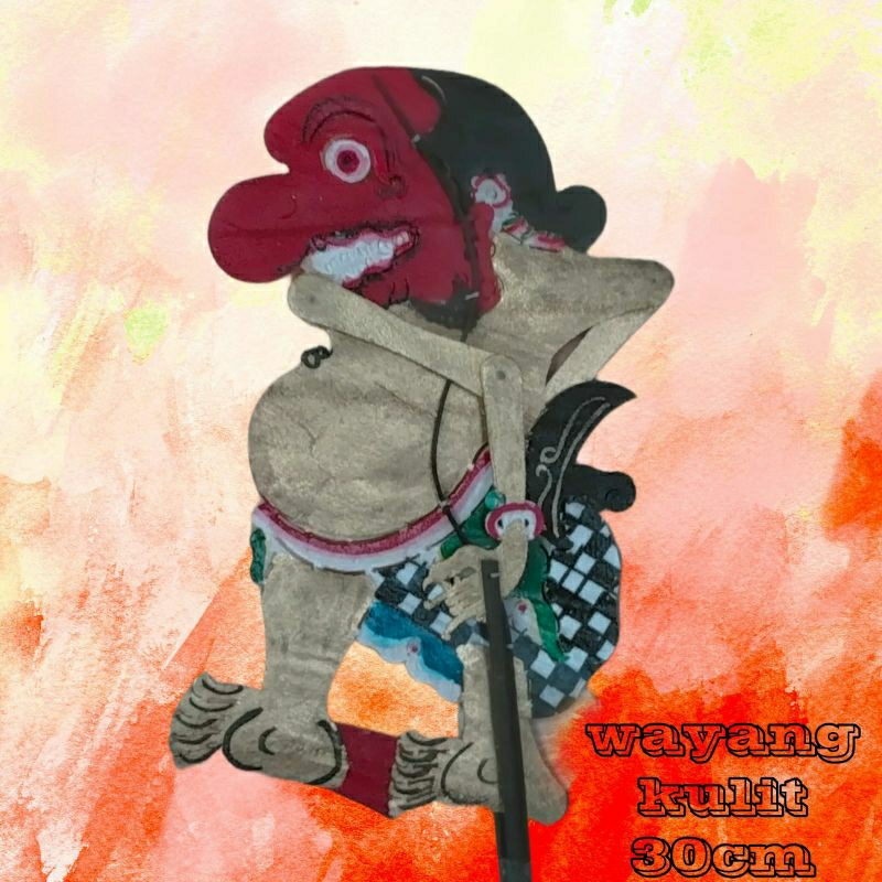 wayang kulit buto terong 30cm