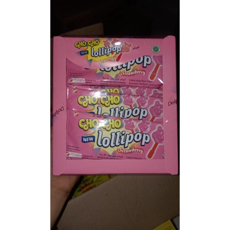 

Cho Cho Loliipop 1 kotak isi 24 pcs