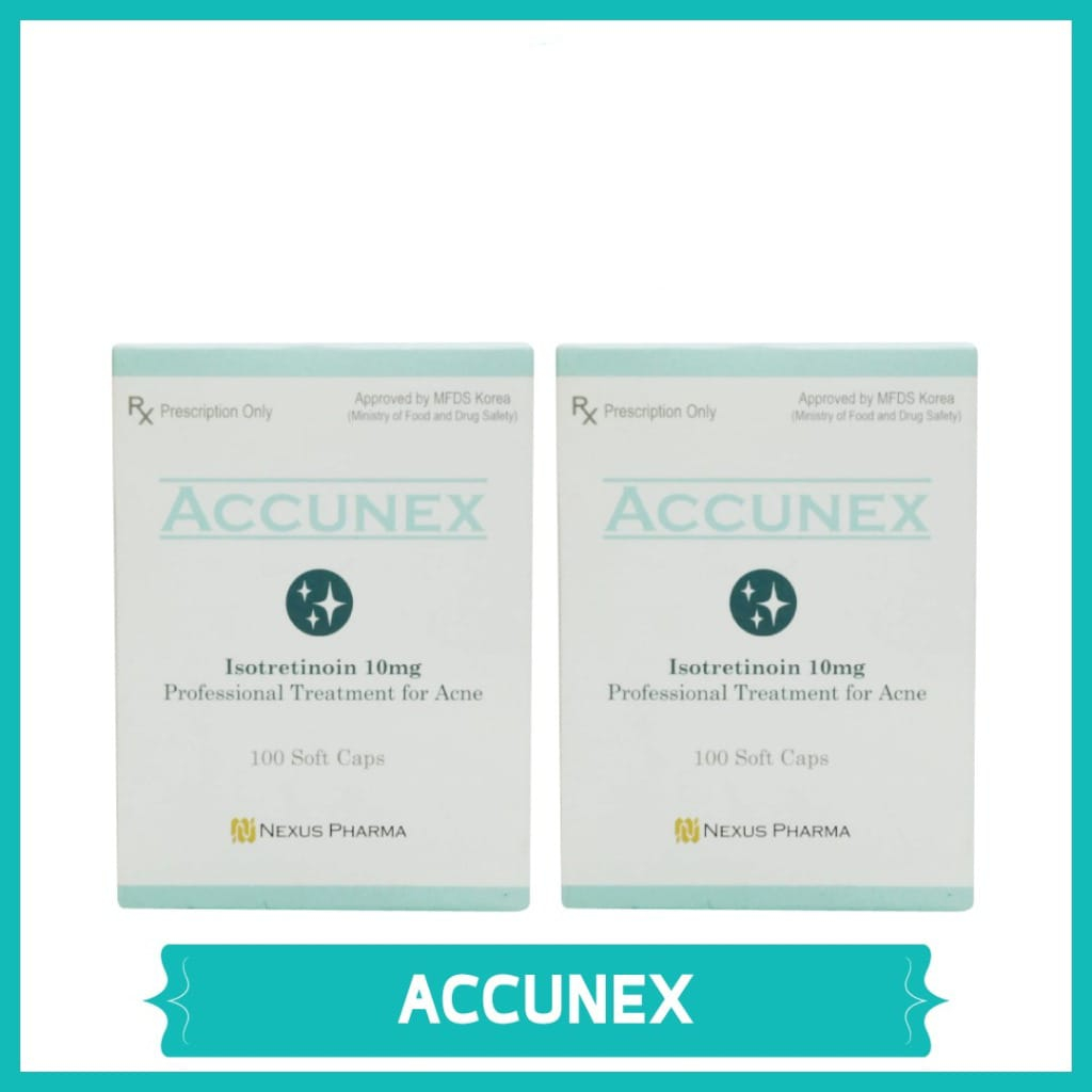 Accunex Obat Jerawat Korea Tablettt