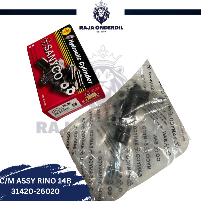CLUTCH MASTER CYLINDER KOPLING ATAS RINO 14B SANYCO ORIGINAL ORISINIL ASLI 31420-26020