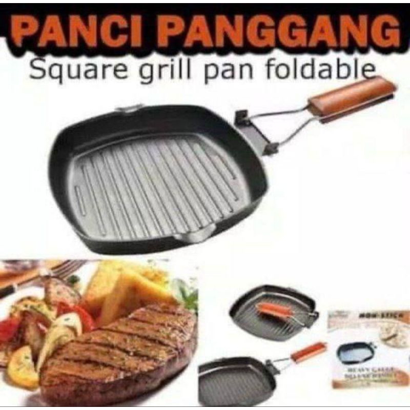 TEFLON GRILL PAN PANCI PANGGANG