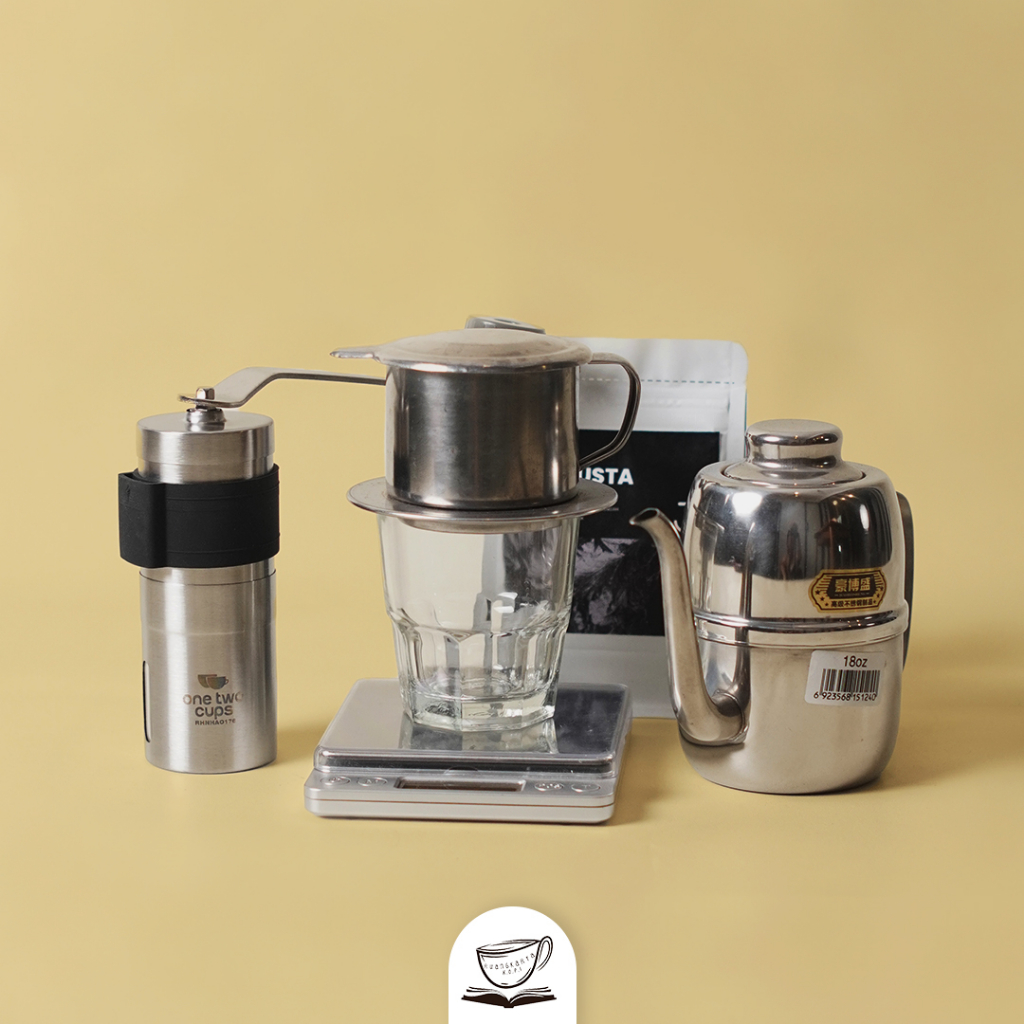 Paket Hemat Alat Kopi Vietnam Drip / Paket Manual Brew Lengkap