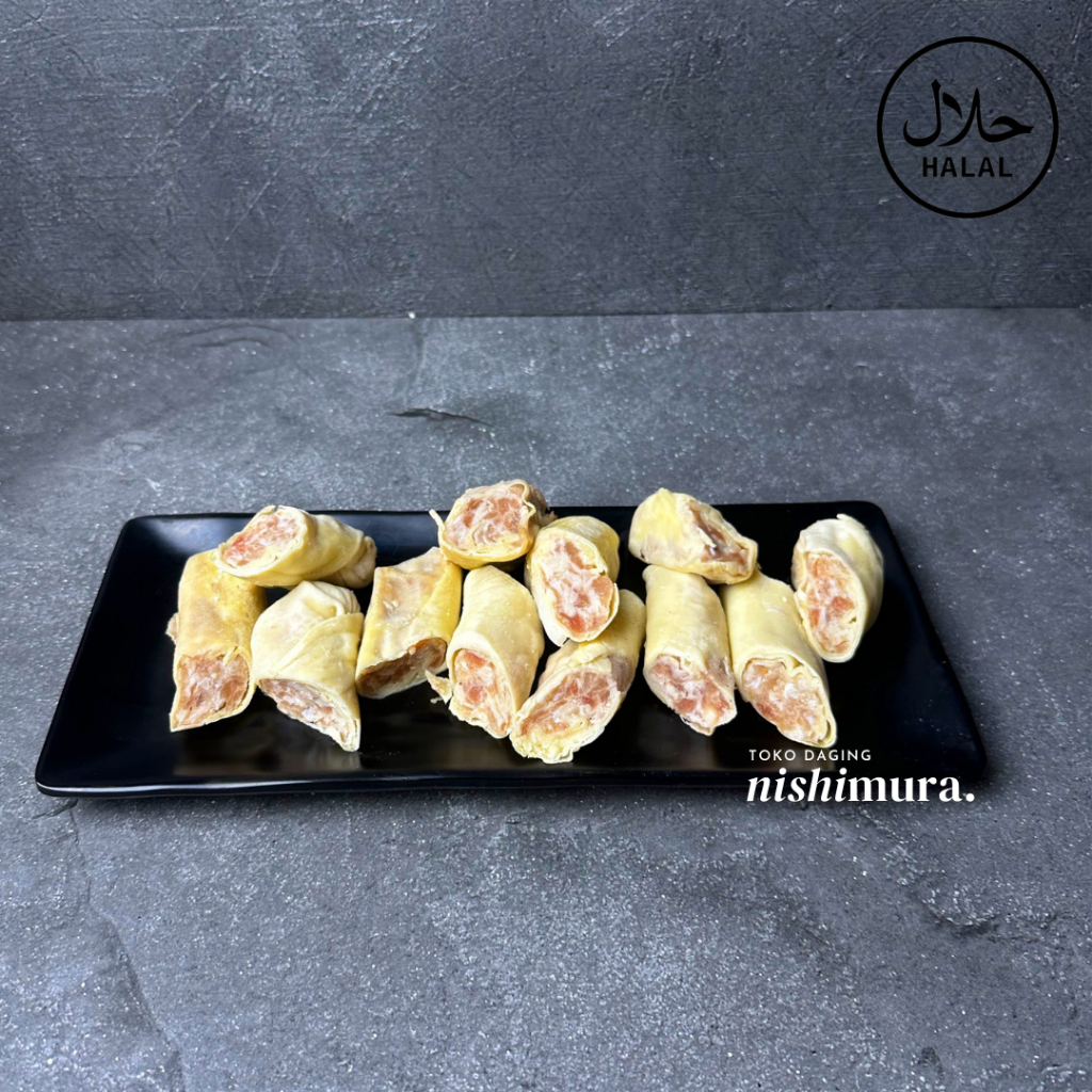 

Egg Roll Chicken - Bento Frozen Food Japanese - Eggroll - Bekal Anak - Nishimura Nishimurashop