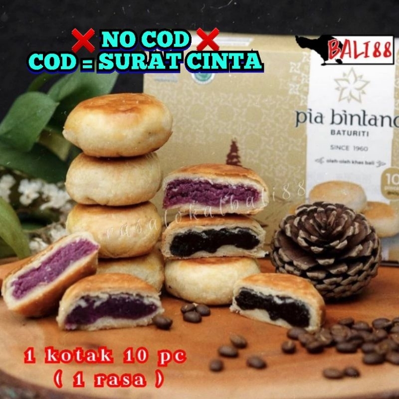 

PIA BINTANG BATURITI KHAS BALI 1 KOTAK 10PC 1 RASA