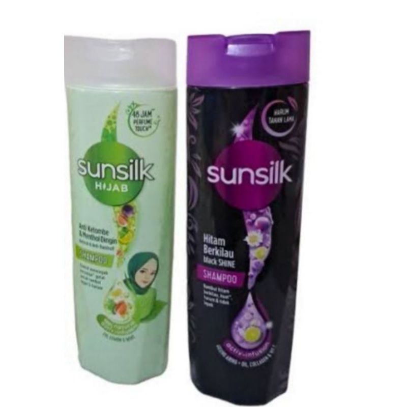 SUNSILK BLACK SHINE DAN SUNSILK HIJAB
