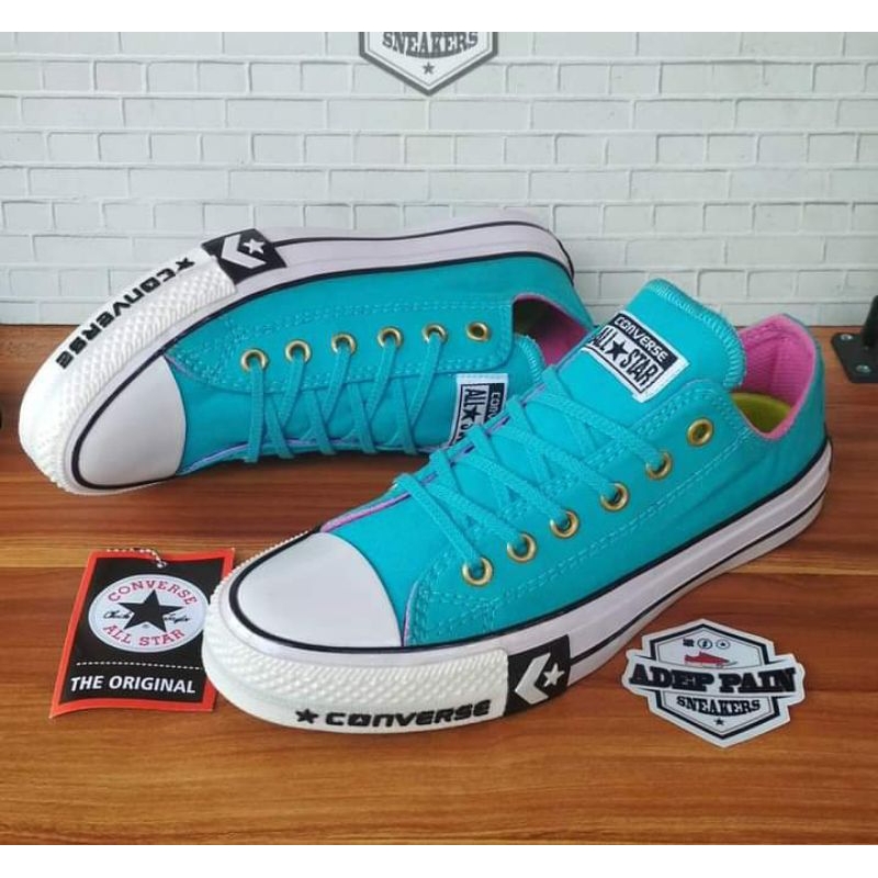 SEPATU ALL STAR CONVERSE BIRU TOSCA PREMIUM BNIB