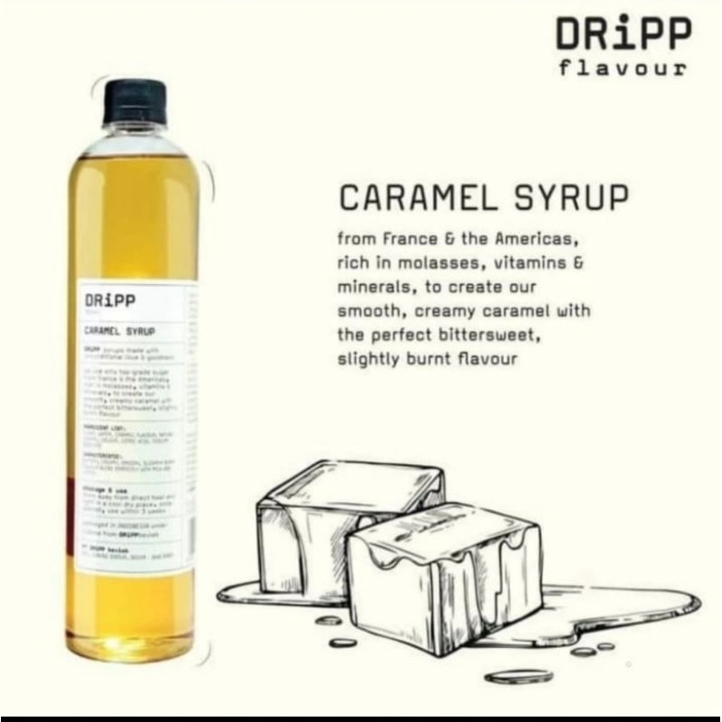 

DRIPP Caramel Syrup - Sirup Karamel 760ml