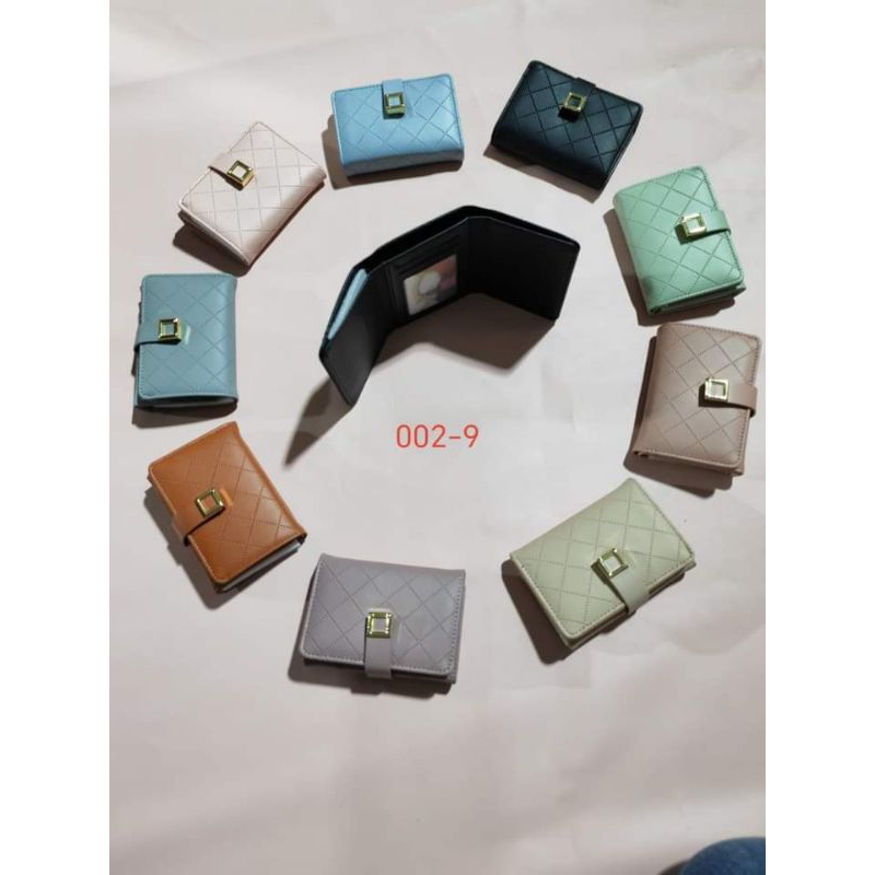 Dompet Wanita / Dompet Lipat Tiga Kulit / Wadah/ Dompet Koin