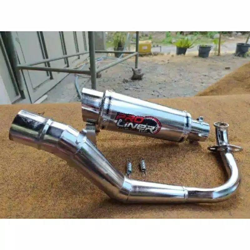 KNALPOT RACING PROLINER BEAT VARIO MIO SCOOPY FULLSET