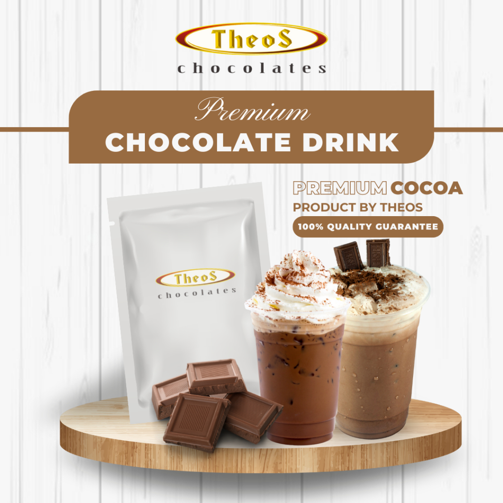 

Theos Chocolates - Chocolate Drink Powder 1kg | Bubuk Minuman Cokelat 1kg