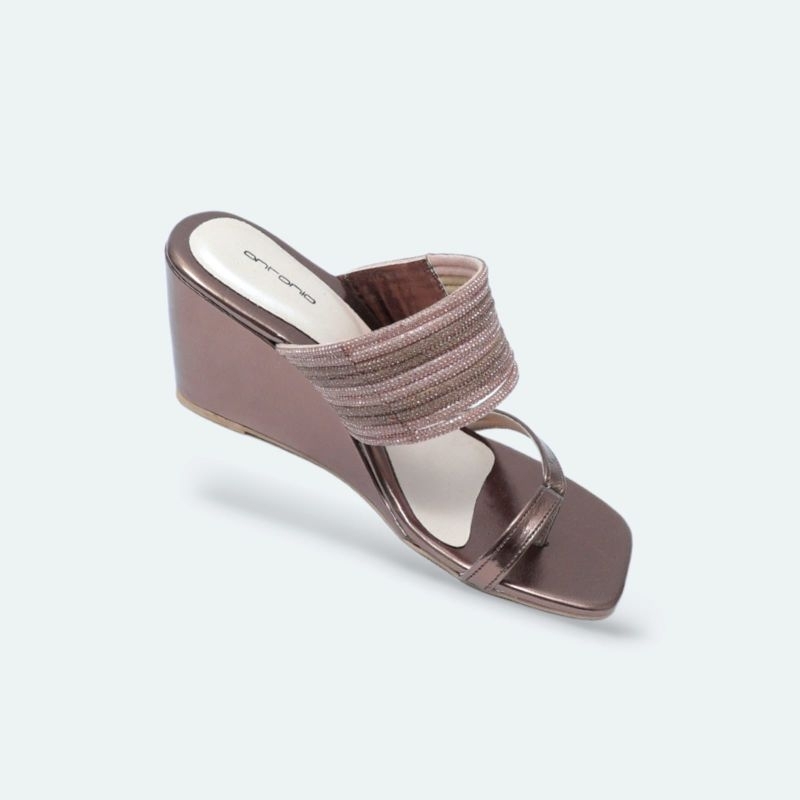 sepatu sandal wedges wanita antonio 5099