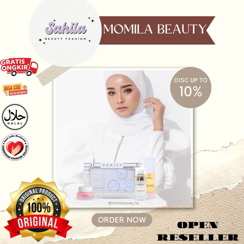[READY] MOMILA BEAUTY BY SHEILANAN SKINCARE GLOWING 100% ORI MALAYSIA