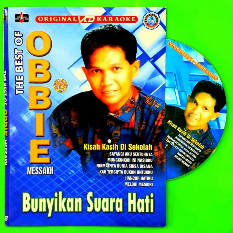 KASET ORIGINAL LAGU KARAOKE POP INDONESIA TEMBANG LAWAS OBBIE MESSAKH-VOCAL ON OF AKTIF-KASET KARAOK