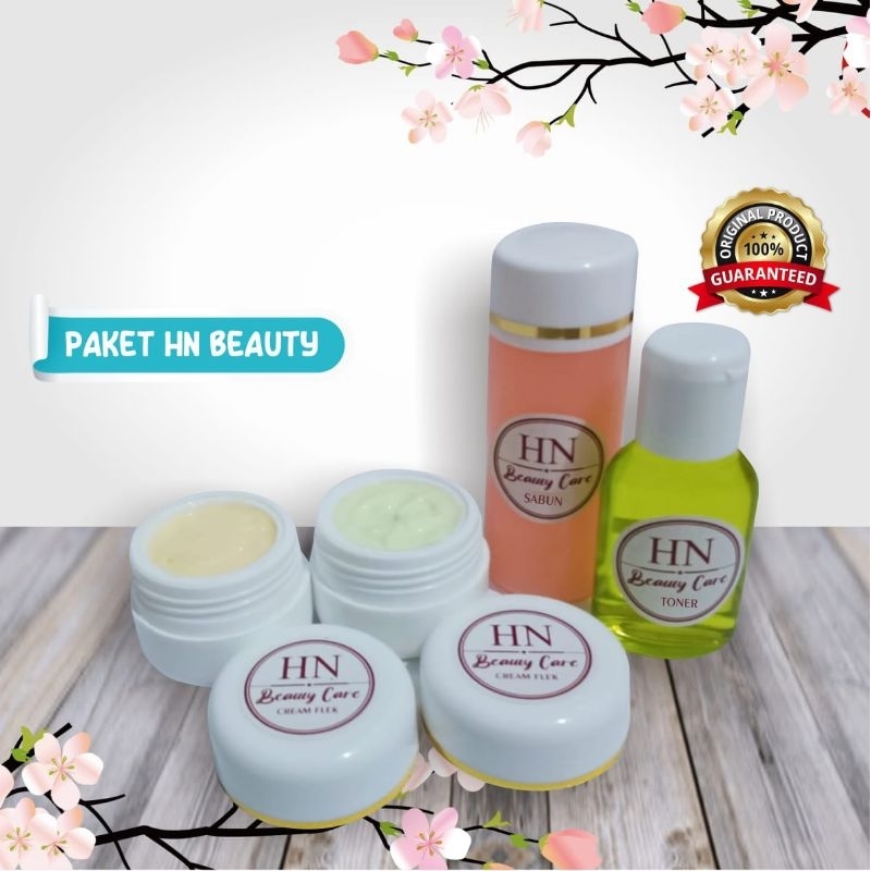 Cream - Krim Hn Beauty Flek Hitam Original - Paket Cream HN Beauty Flek Pemutih wajah