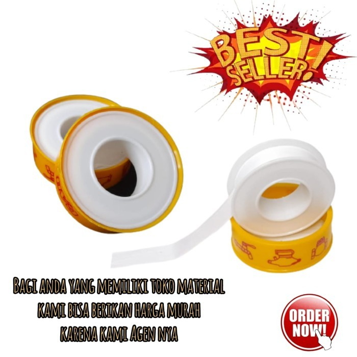 Sealtape Giku Solatip Kran Seal Tape Giku Keran Air Pipa Pompa Lem GIKU Perekan Anti Bocor Isolasi K