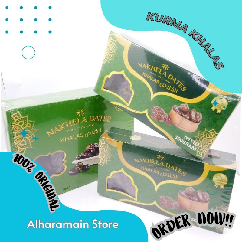 

Kurma Khalas Nakhela 500gr
