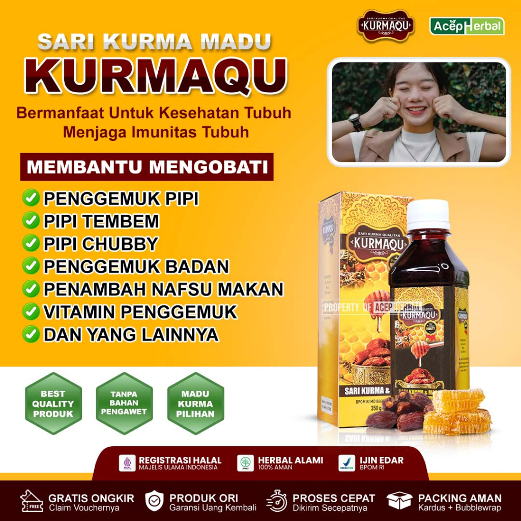 Penggemuk Pipi Tirus Pipi Berisi Chubby Madu Penggemuk Badan Dan Penambah Nafsu Makan Nutrisi Untuk 