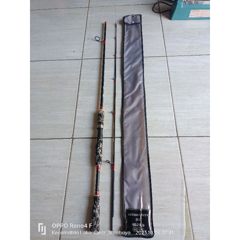 Joran pancing kenzi Mission spin 602