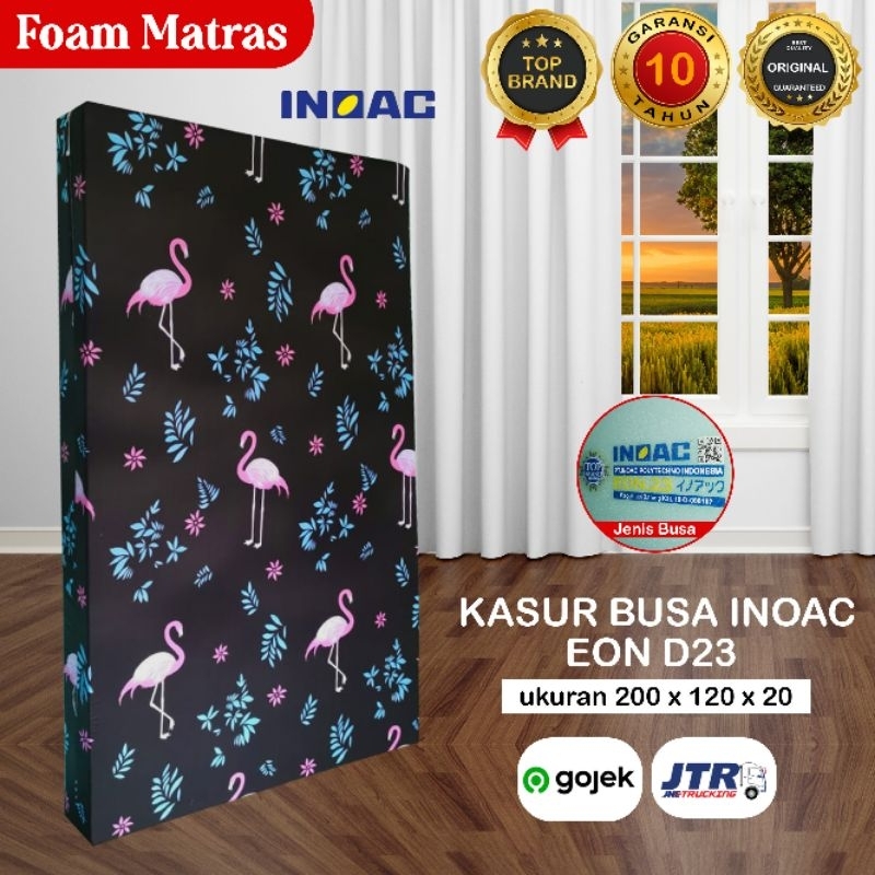 Kasur Busa Inoac Ukuran 200x120x20 cm Garansi 10 Tahun Inoac Eon D23 Original Tebal 20 cm