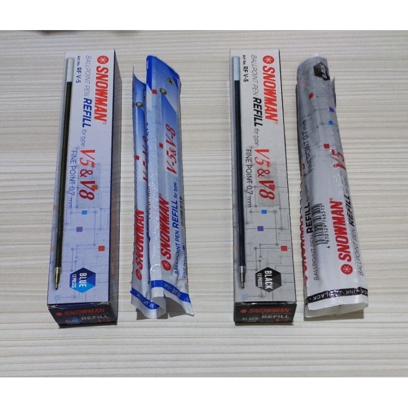 

Refill pulpen snowman v5 0,7mm (harga per biji)