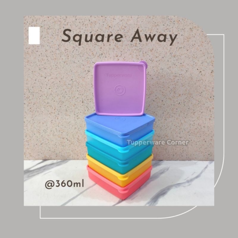 TUPPERWARE // Square away 360ml