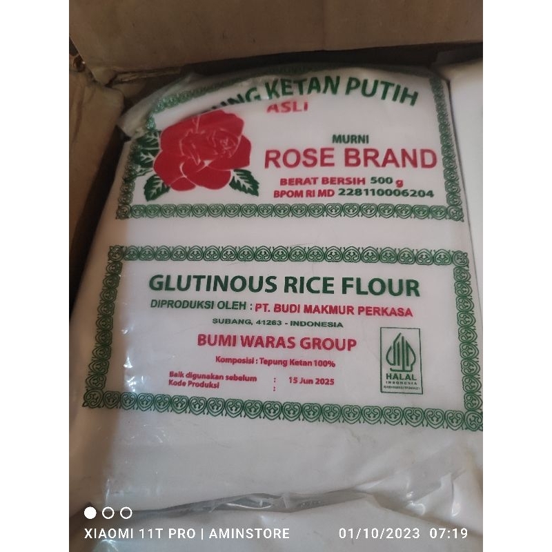 

Tepung Ketan Rosebrand
