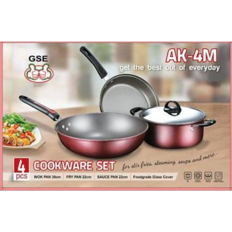 cookware set. wajan panci set