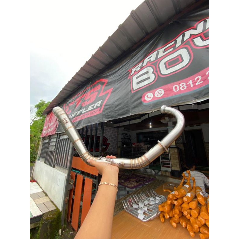 LEHER MX KING ROADRACE ORIGINAL CTS MUFFLER