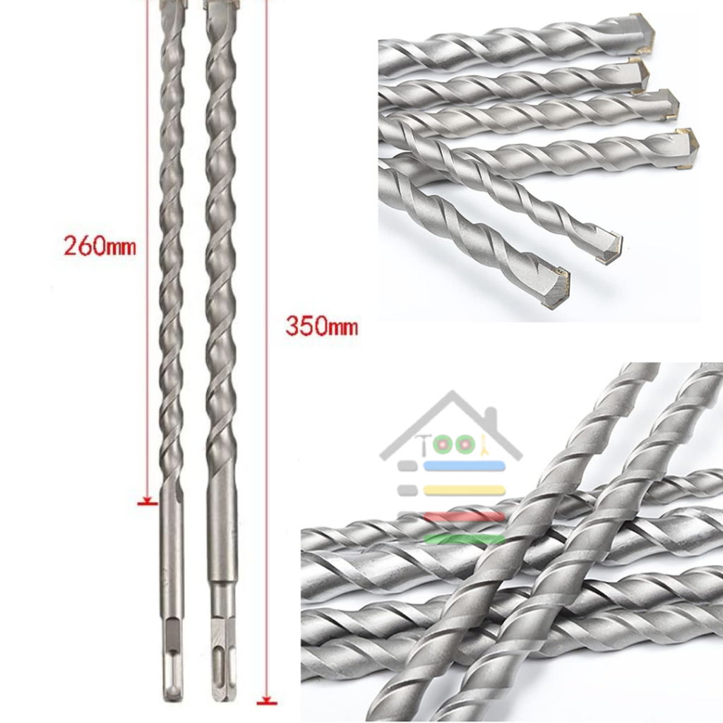 MATA BOR BOBOK BETON SDS SQUARE SHANK STRAIGHT HAMMER DRILL 8 - 32MM X 350MM