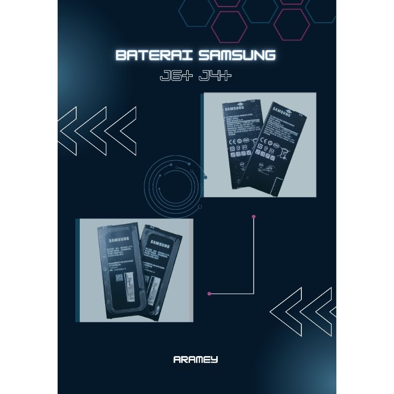 Baterai samsung J6+ / J4+ ori copotan.