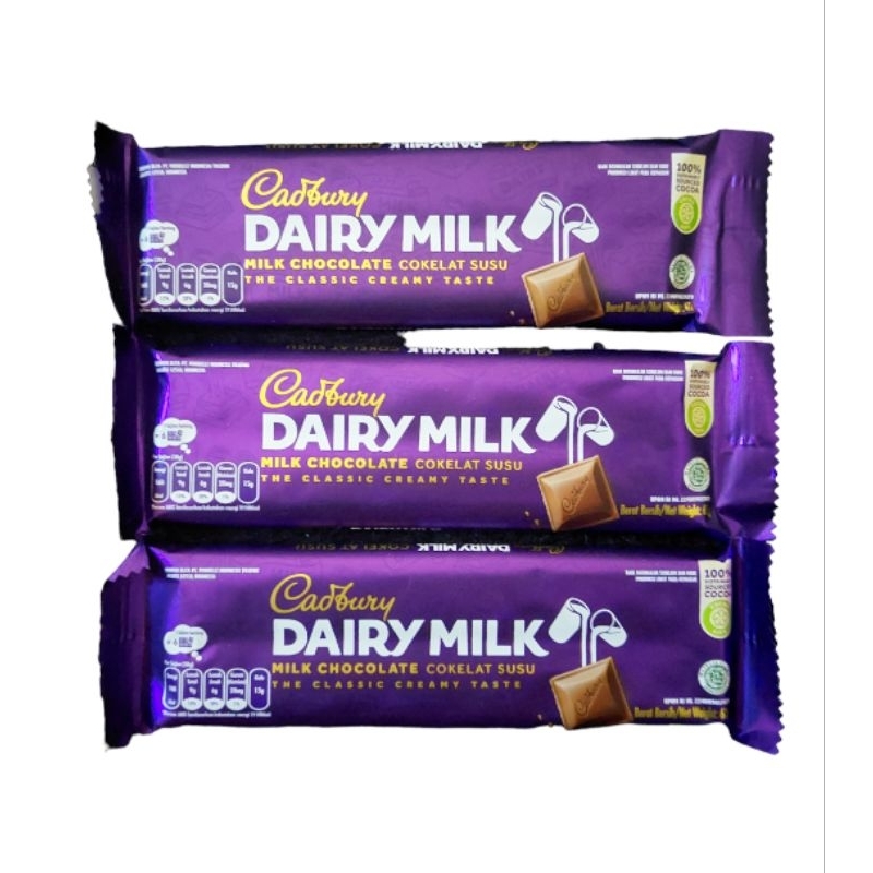 

Cadbury Dairy Milk Coklat 62g