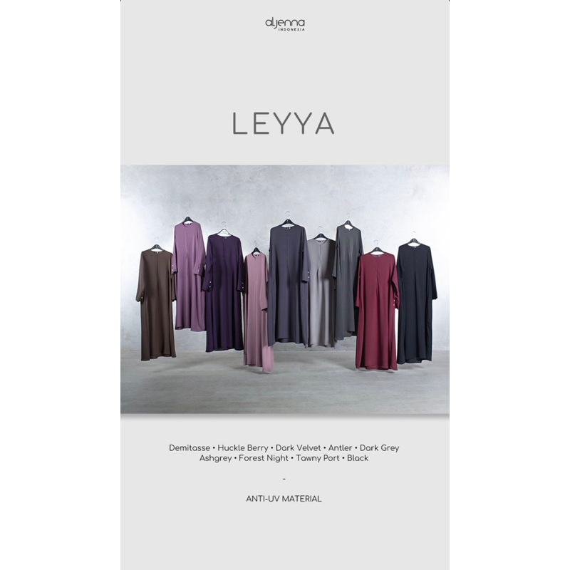 ‼️MANUAL LEBIH MURAH‼️ Leyya Dress, Khimar Non Pad Aljenna - Leyya Black S, Khimar Non Pad Antler Re