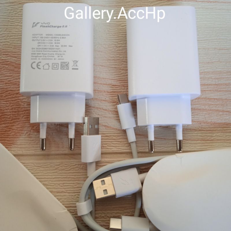 CHARGER VIVO 33W TIPE-C FLASH CHARGER