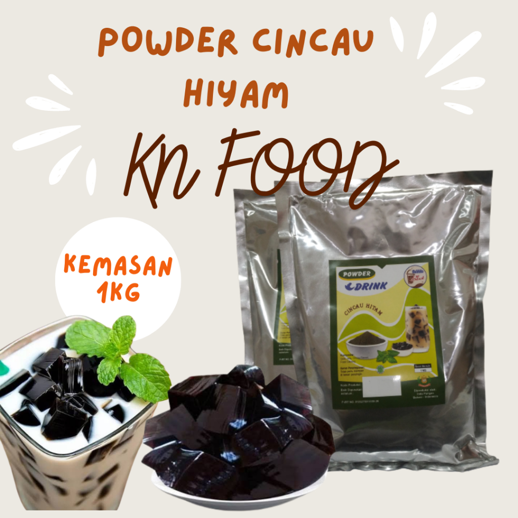 

Bubuk Cincau Hitam Premium -1 kg-Bubuk Cincau