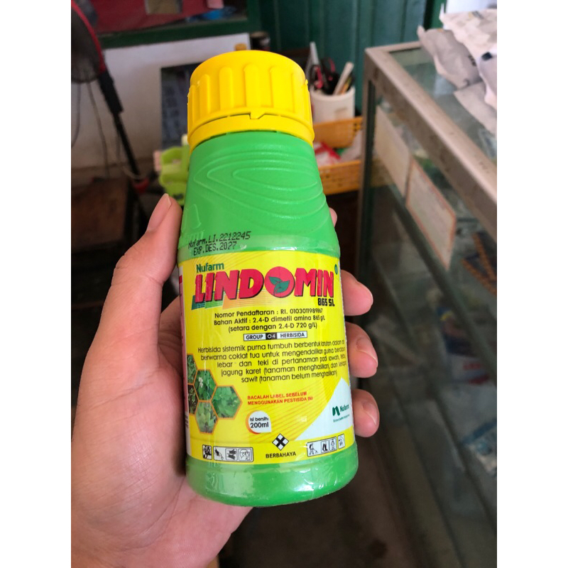 HERBISIDA - LINDOMIN 865SL - 200 ML (Dimetil Amina 865sl)