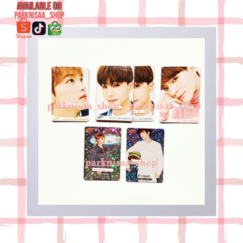 photocard PC NCT dream we boom era Japan vers Jeno Jaemin Haechan Renjun Jisung Chenle  benefit yesc