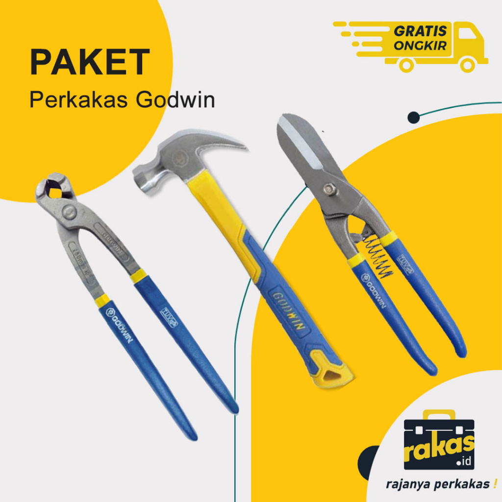 Paket Godwin Catut, Palu, Gunting Seng