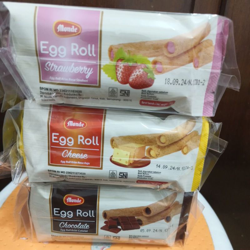 

Monde egg roll 35gr per pcs