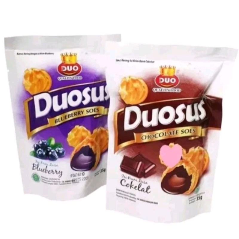 

N_S_Y Duosus duo sus isi krim variant cokelat dan blueberry