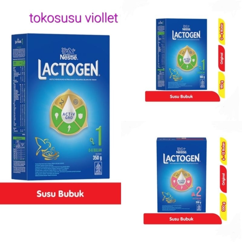 Lactogen 1/Lactogen 2 180gr/350gr