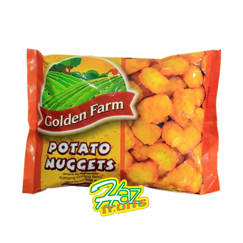 

Golden Farm Potato Nugget | Nugget Kentang | 750 gram