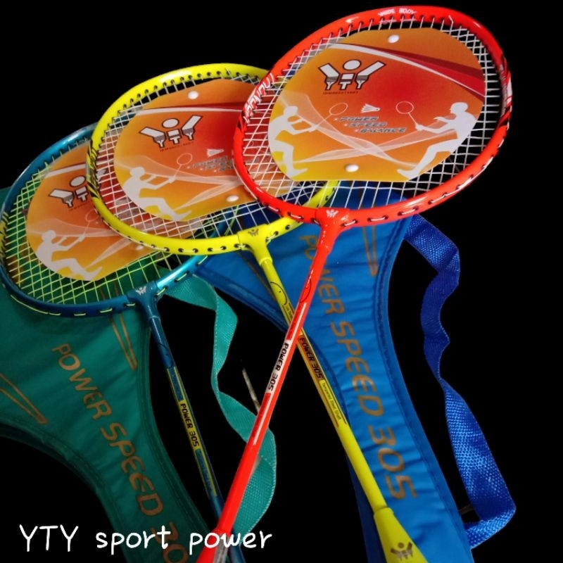 RAKET BADMINTON ANAK2 MURAH YTY POWER