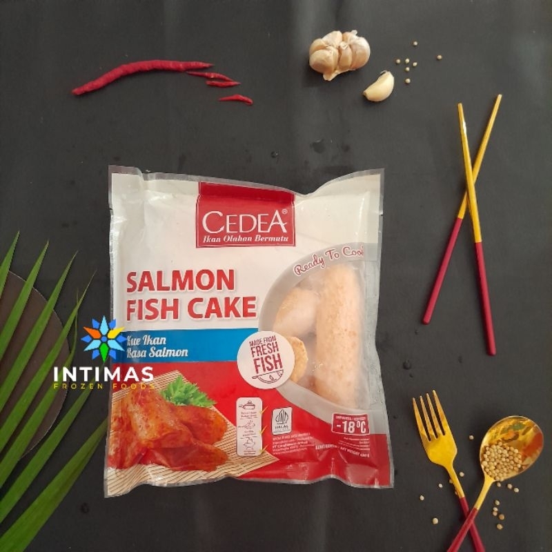 

Cedea Salmon Fish Cake Kue Ikan Rasa Salmon 500g