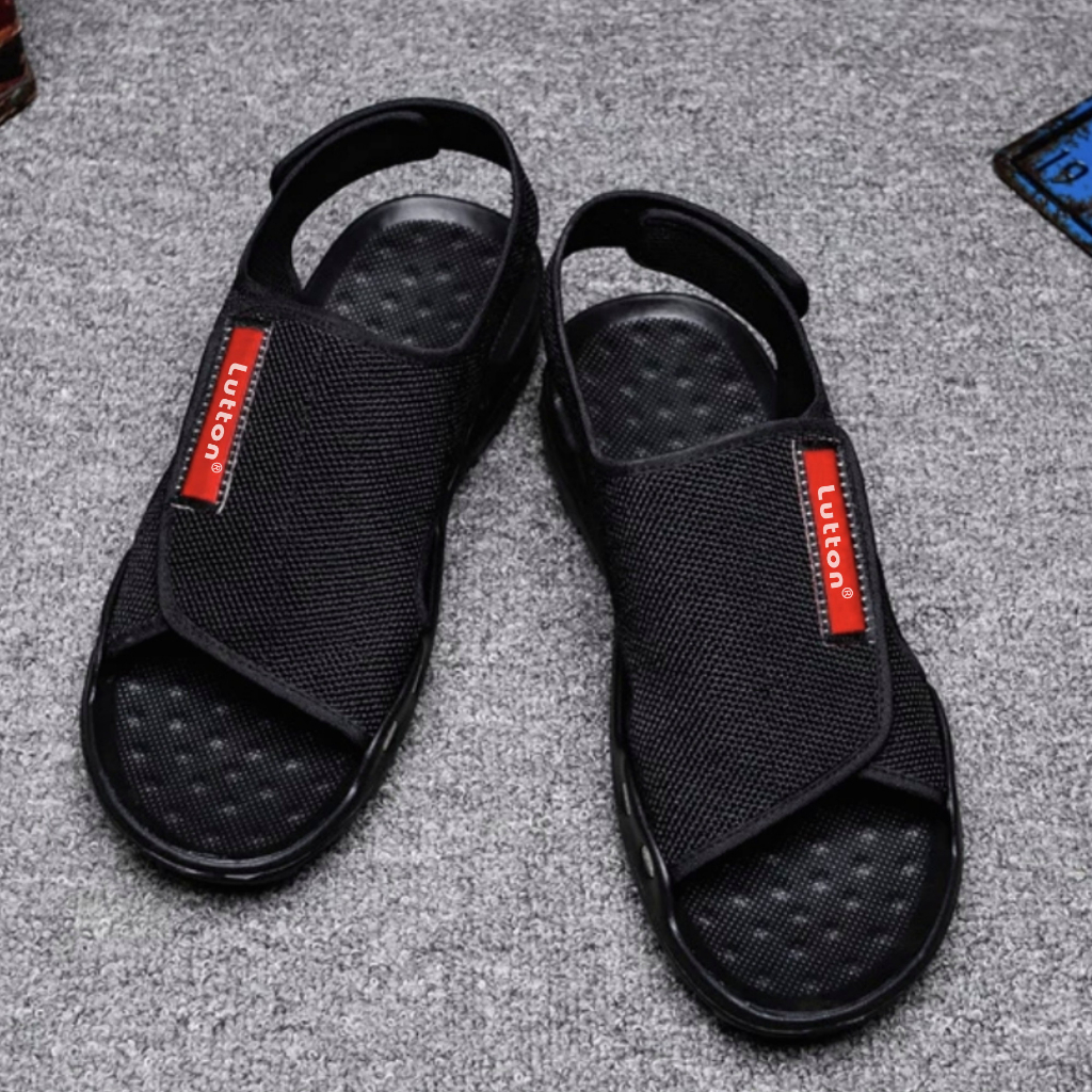 LP LUTTON - SANDAL PRIA RAJUT VELCRO