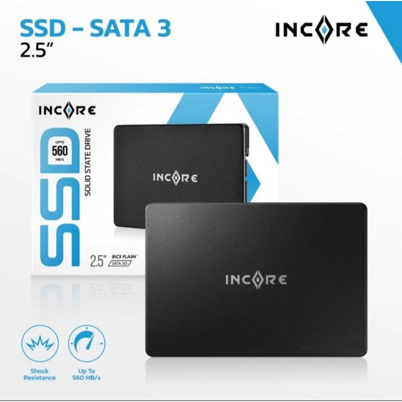 SSD INCORE SATA 128GB / 256GB / 512GB & 1TB