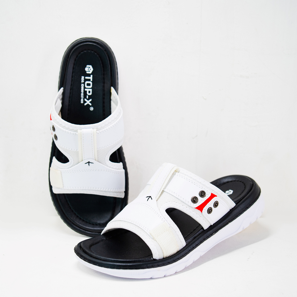 Sandal Pria Keren 2025 Sendal Selop Pria Dewasa Trending Sandal Cowok Slop Kekinian Terlaris