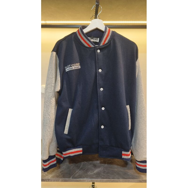 Jaket Varsity Navy